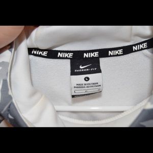 Nike Swoosh jacket white camo